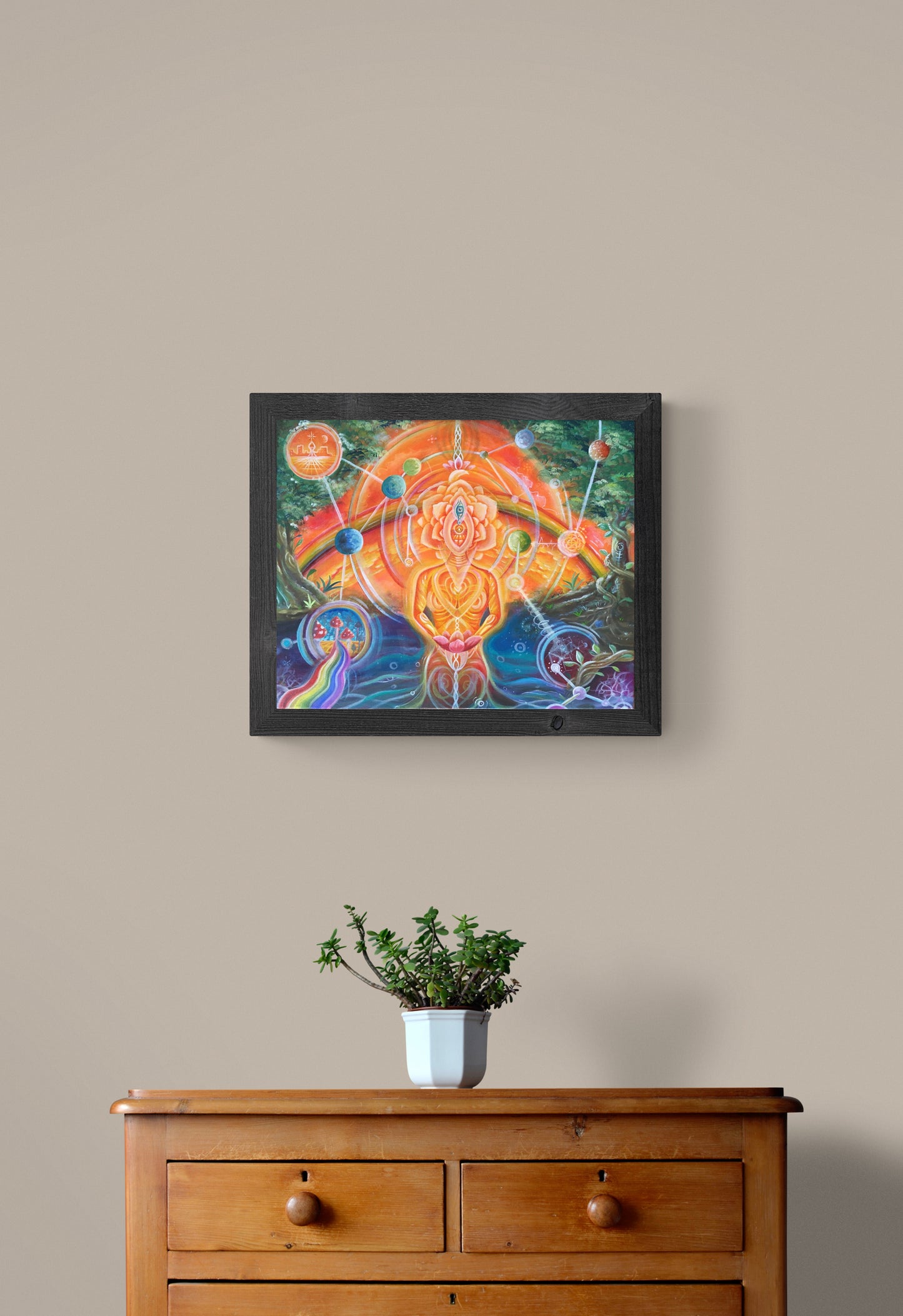 Galaxy Keeper Canvas Print