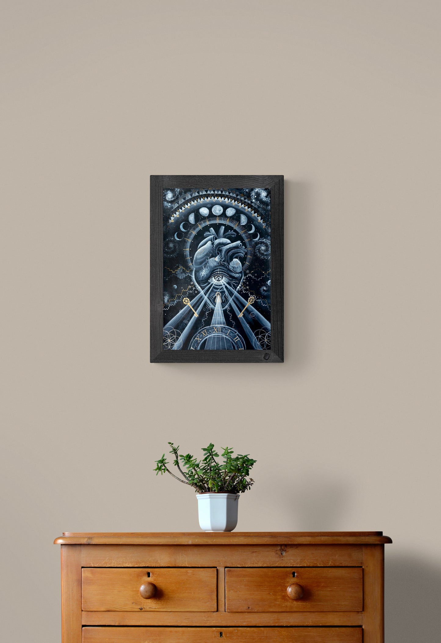 Heart Space Canvas Print