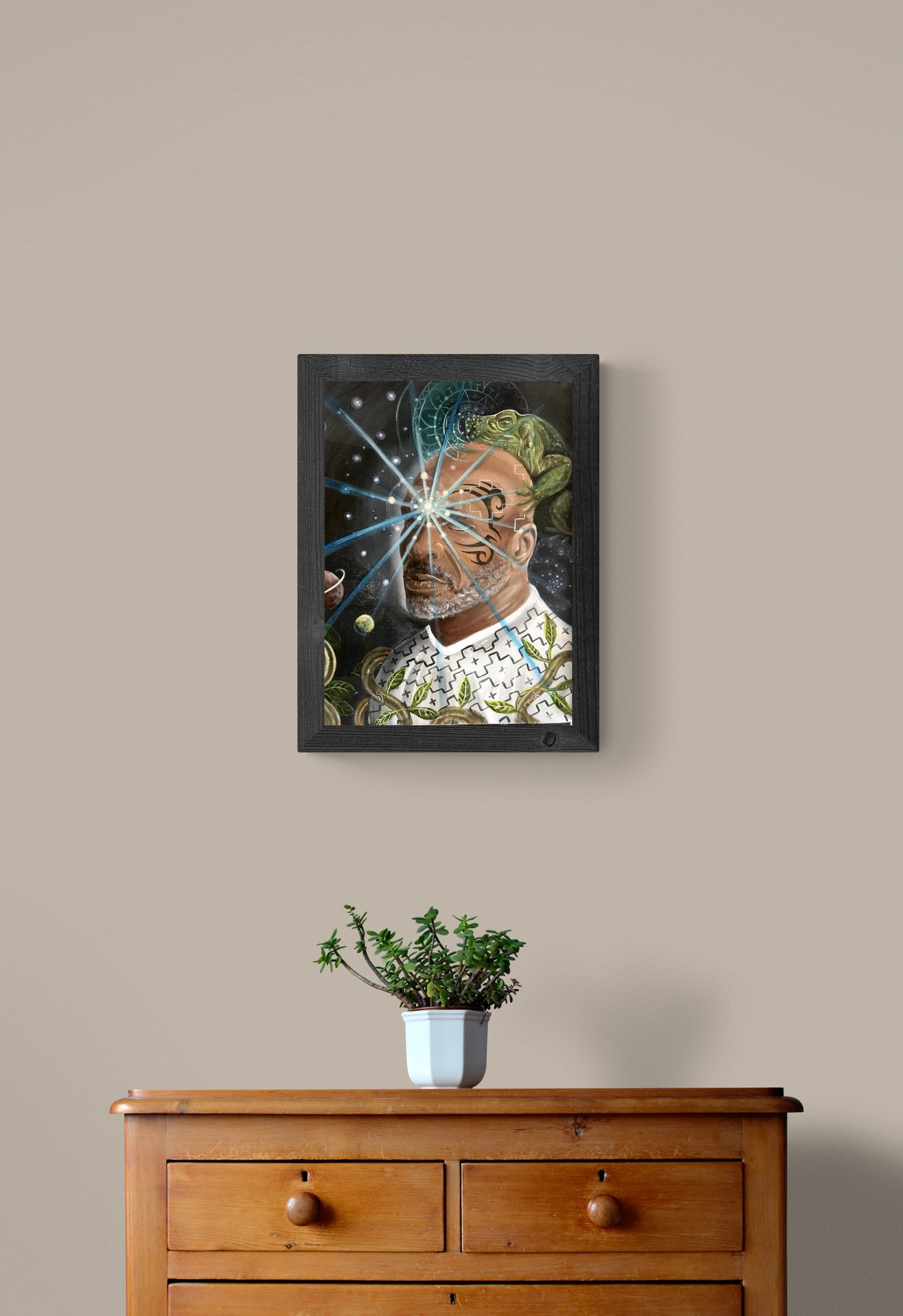 Mike Tyson 5-MEO Canvas Print